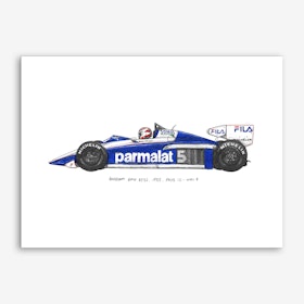 Brabham BMW BT52 Art Print